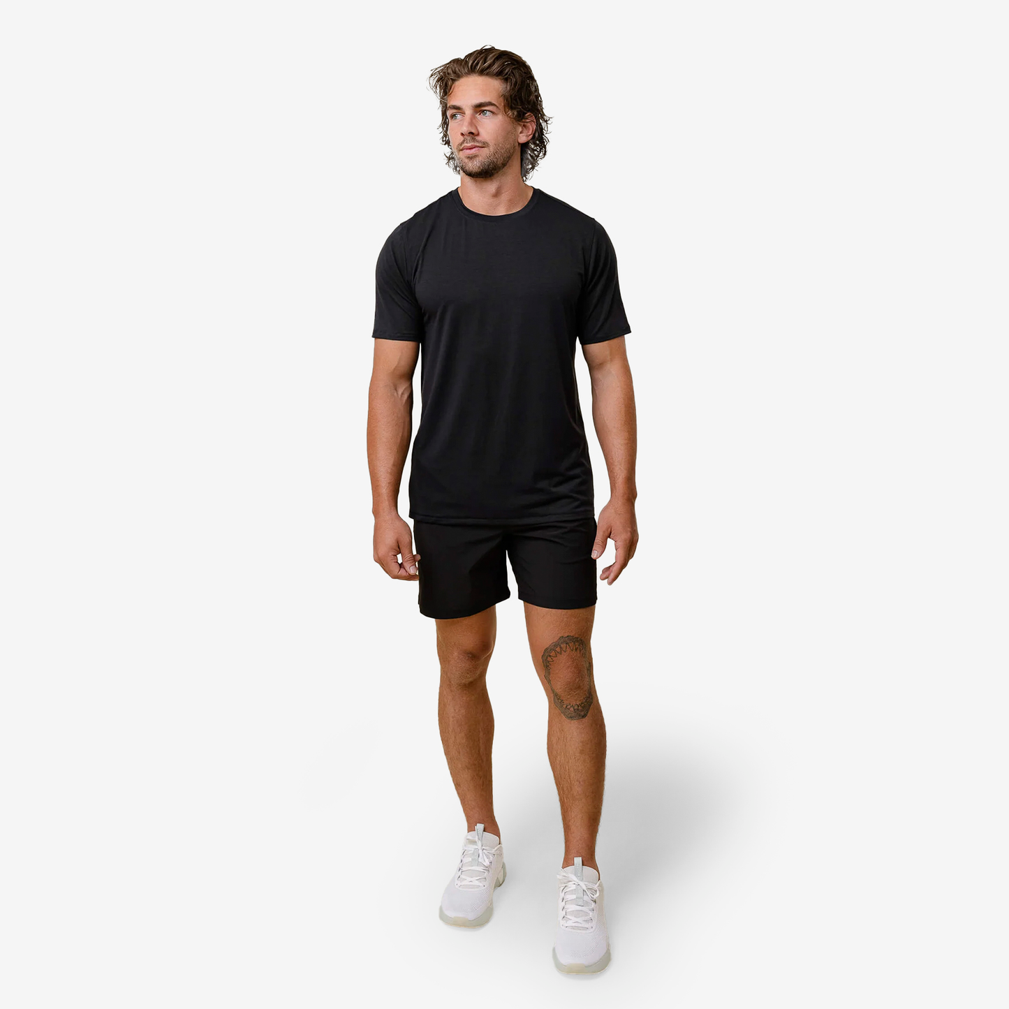 While On Earth Range Tee 4949-Black