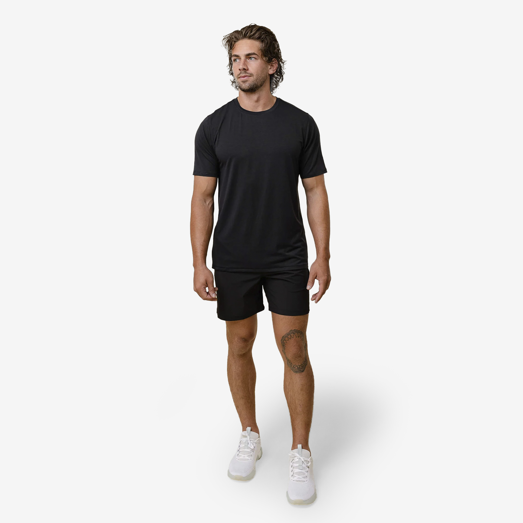 While On Earth Range Tee 4949-Black