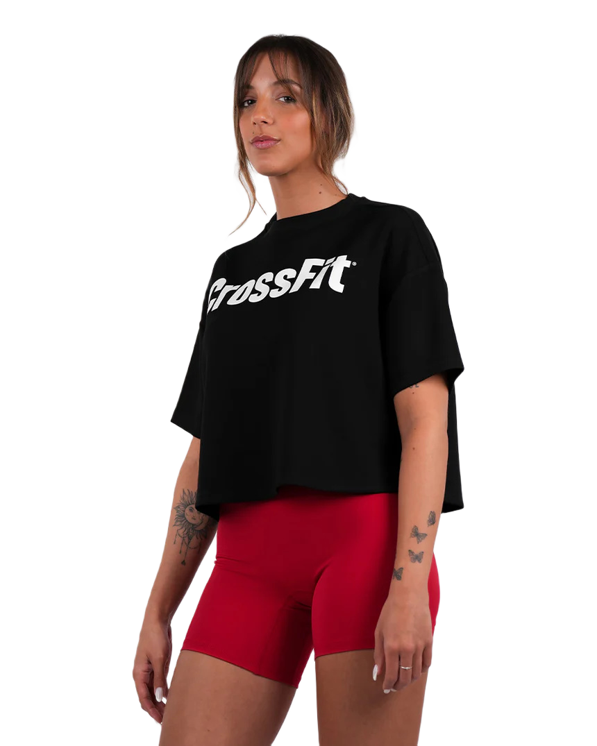 WOMEN'S OVERSIZED CROSSFIT® 2024 T-SHIRT NS-CFS24-WT15-INK